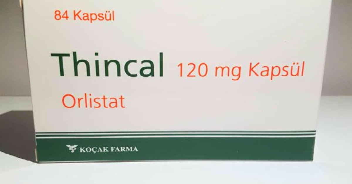 Thincal Orlistat 84 Caps 120 Mg Kocak Farma